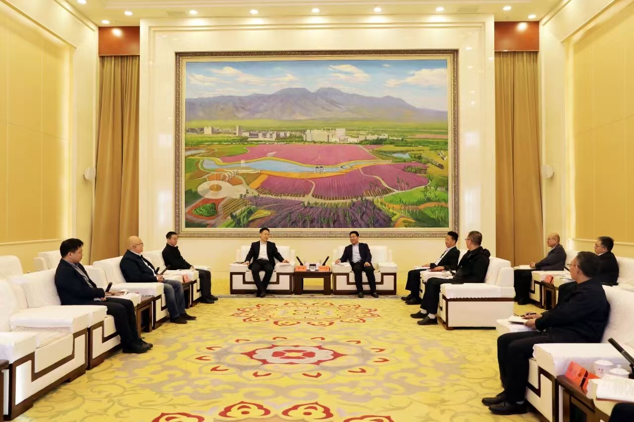 雷振赴甘肅省金昌市調研交流